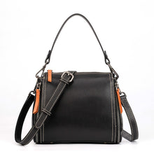 Load image into Gallery viewer, Fashionable Top Layer Cowhide Bucket Bag
